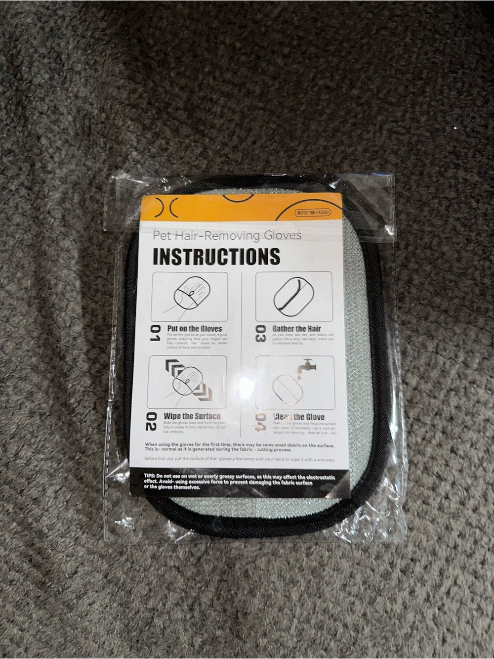 NEW Pet Hair-removing Gloves By X Master